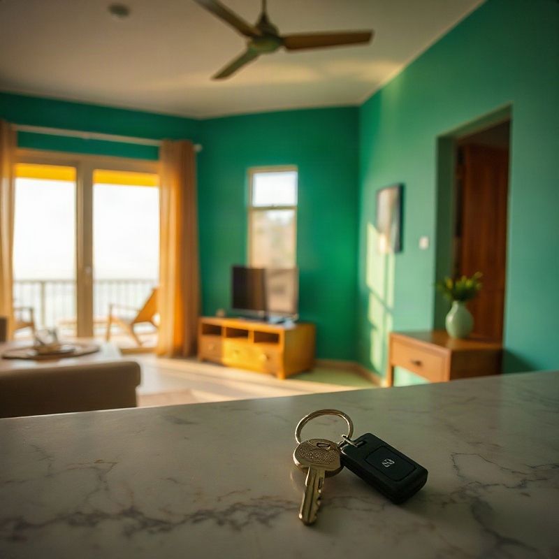 Mombasa Island apartment interior at property handover